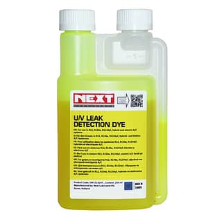 AUTOMOTIVE AIRCON UV LEAK DETECTION DYE YELLOW 250ML