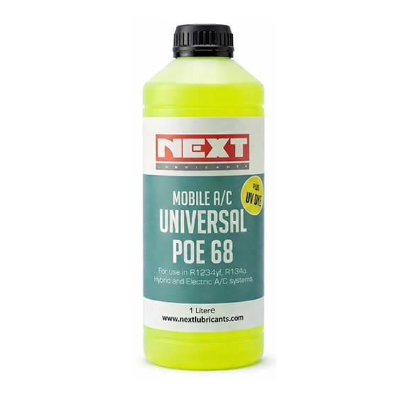 UNIVERSAL POE68 OIL WITH UV DYE FOR A/C COMPRESSOR INC. HYBRID&EV- 1 L
